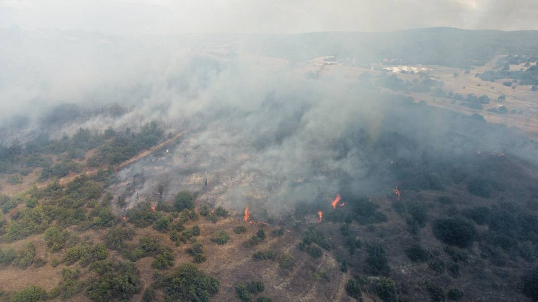 Bilecik'te orman yangını! Havadan ve karadan müdahale ediliyor - Resim: 4